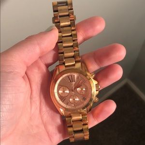 Rose Gold Michale Kors Watch